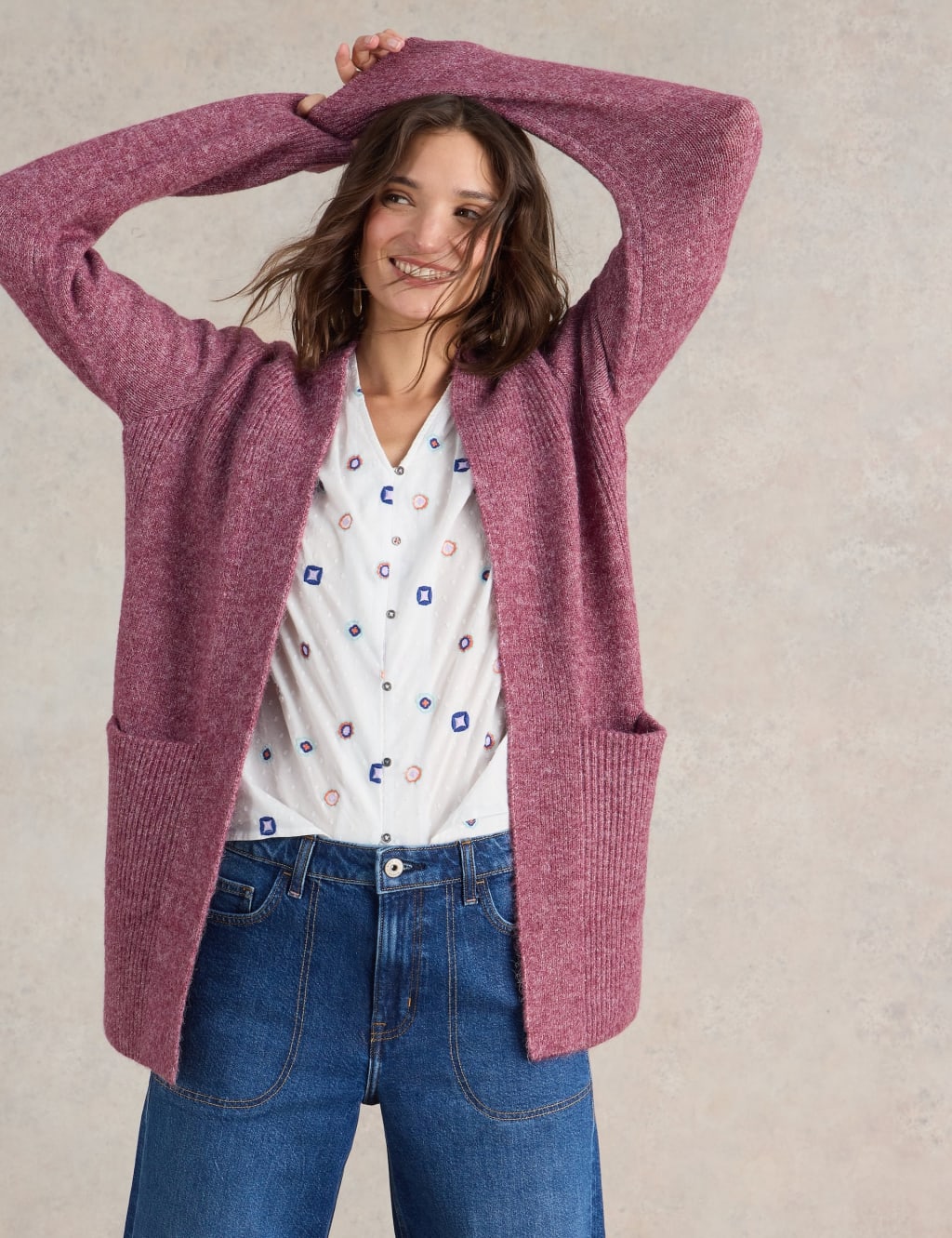 Plum coloured cardigans outlet