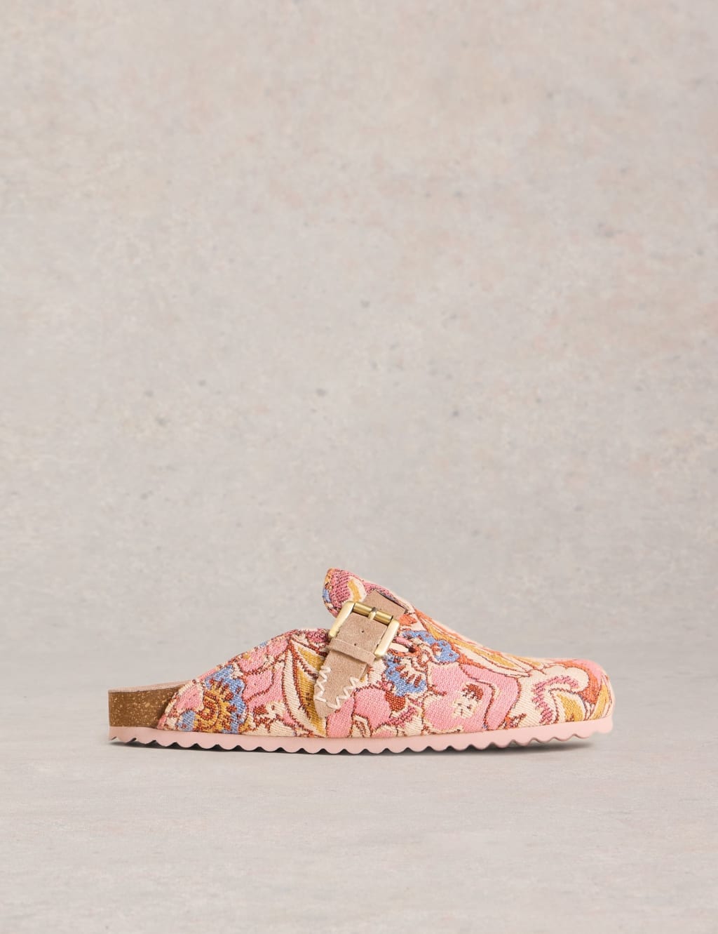 Floral Footbed Sandals