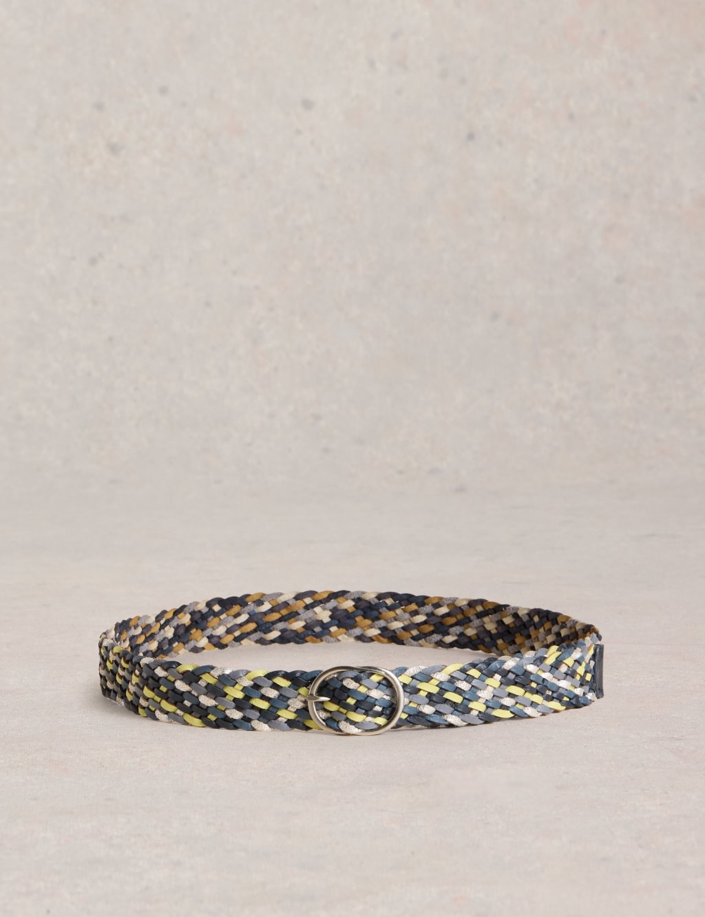 Leather Weave Jeans Belt