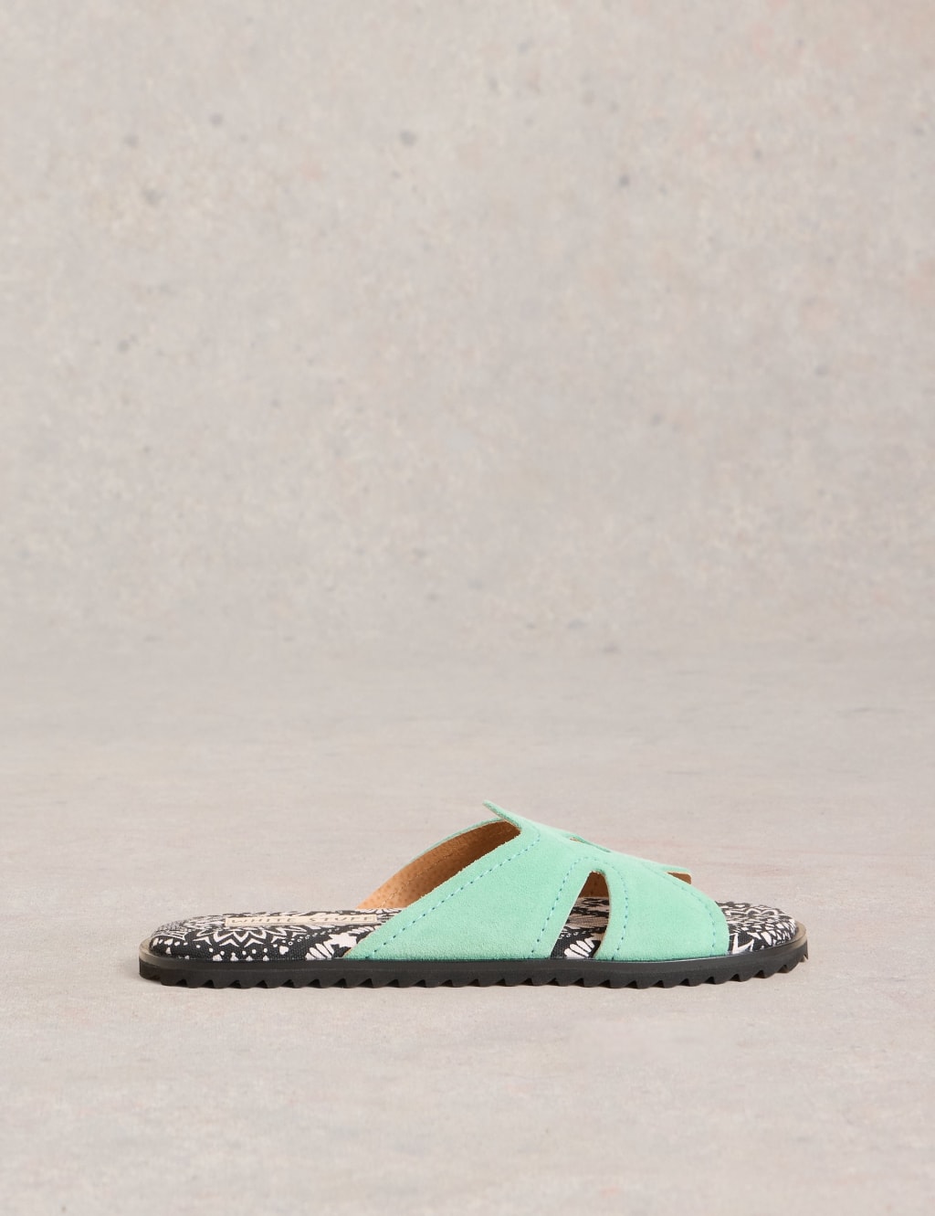 Suede Flip Flops