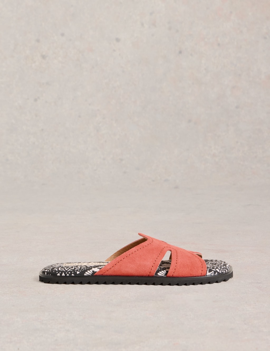 Suede Flip Flops