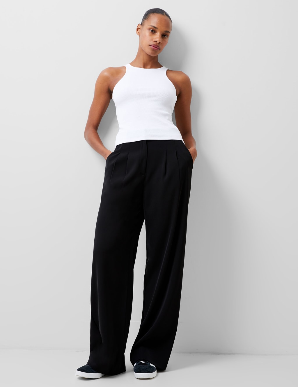 Cotton Rich Ribbed Vest