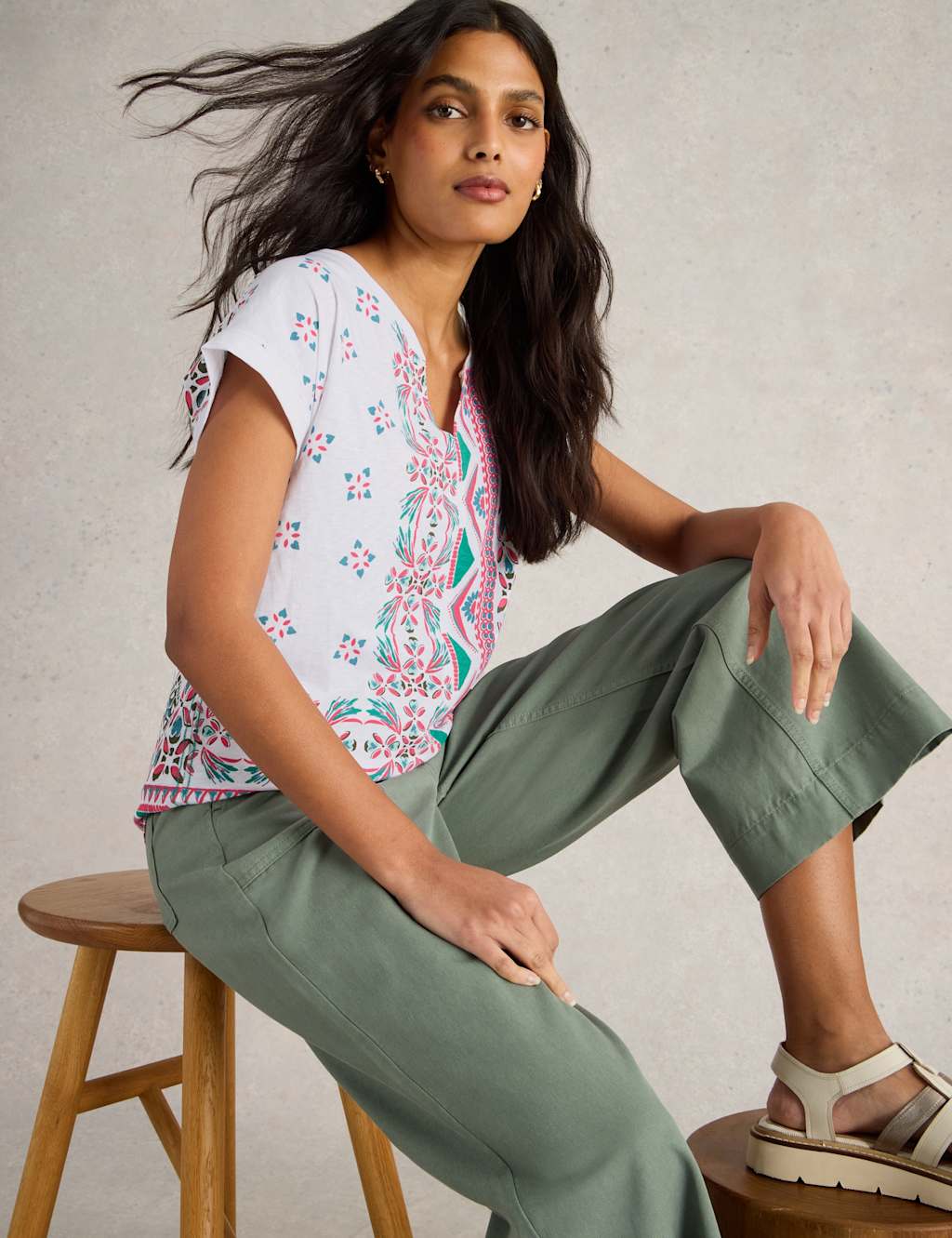 Pure Cotton Printed T-Shirt