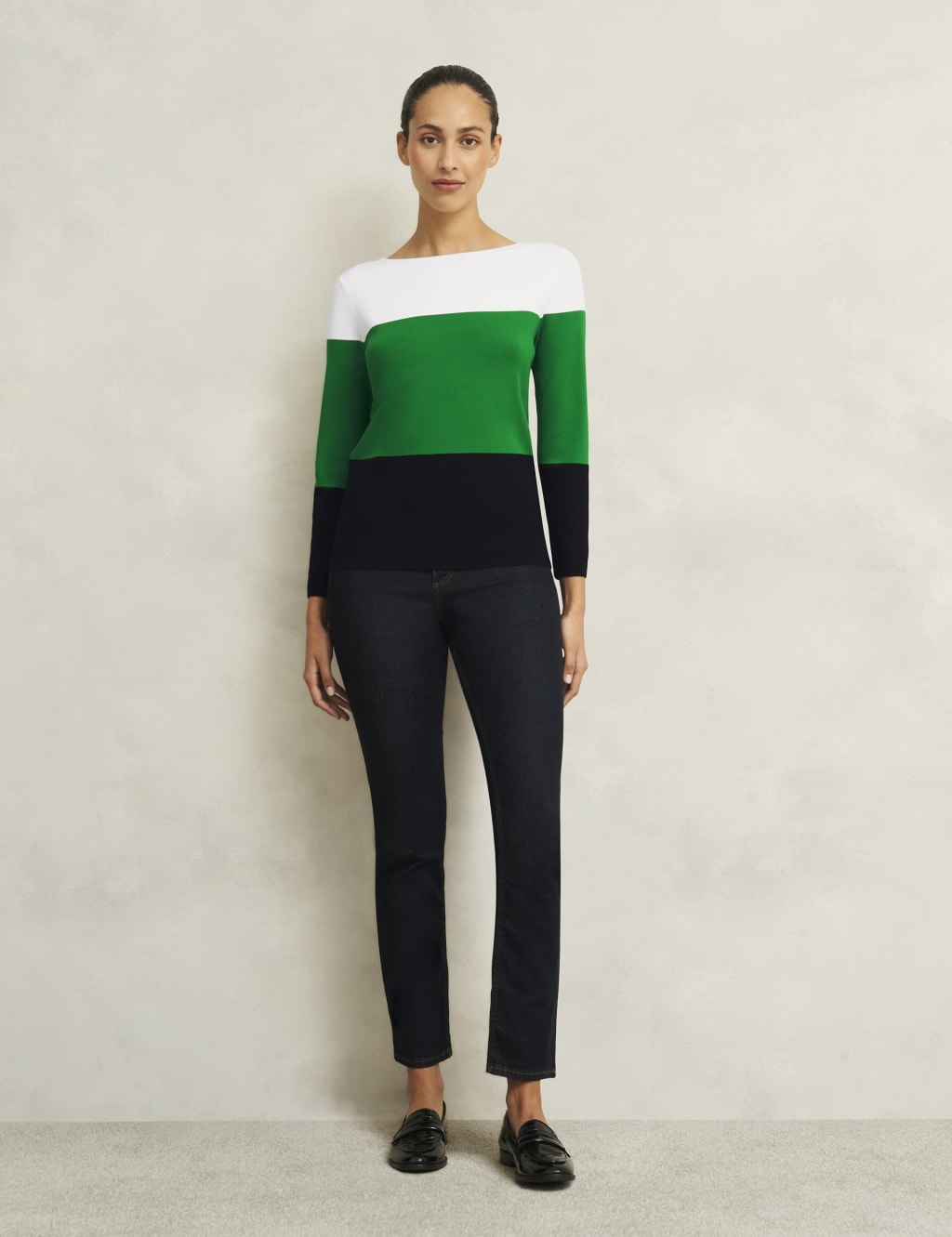 Striped Crew Neck Jumper
