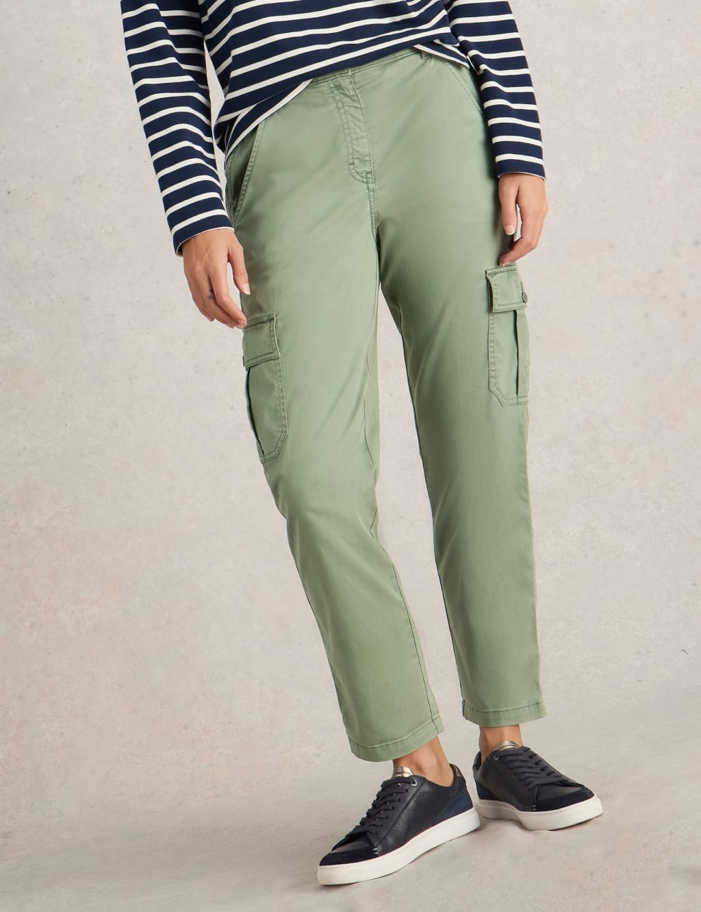 Lyocell Rich Cargo Trousers