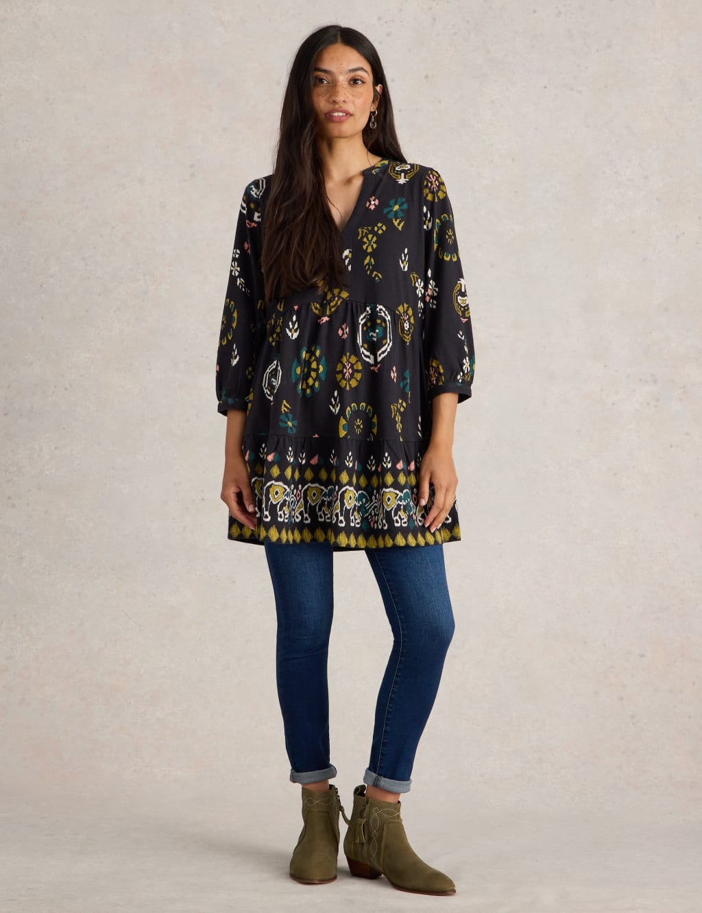 Pure Cotton Printed Tunic
