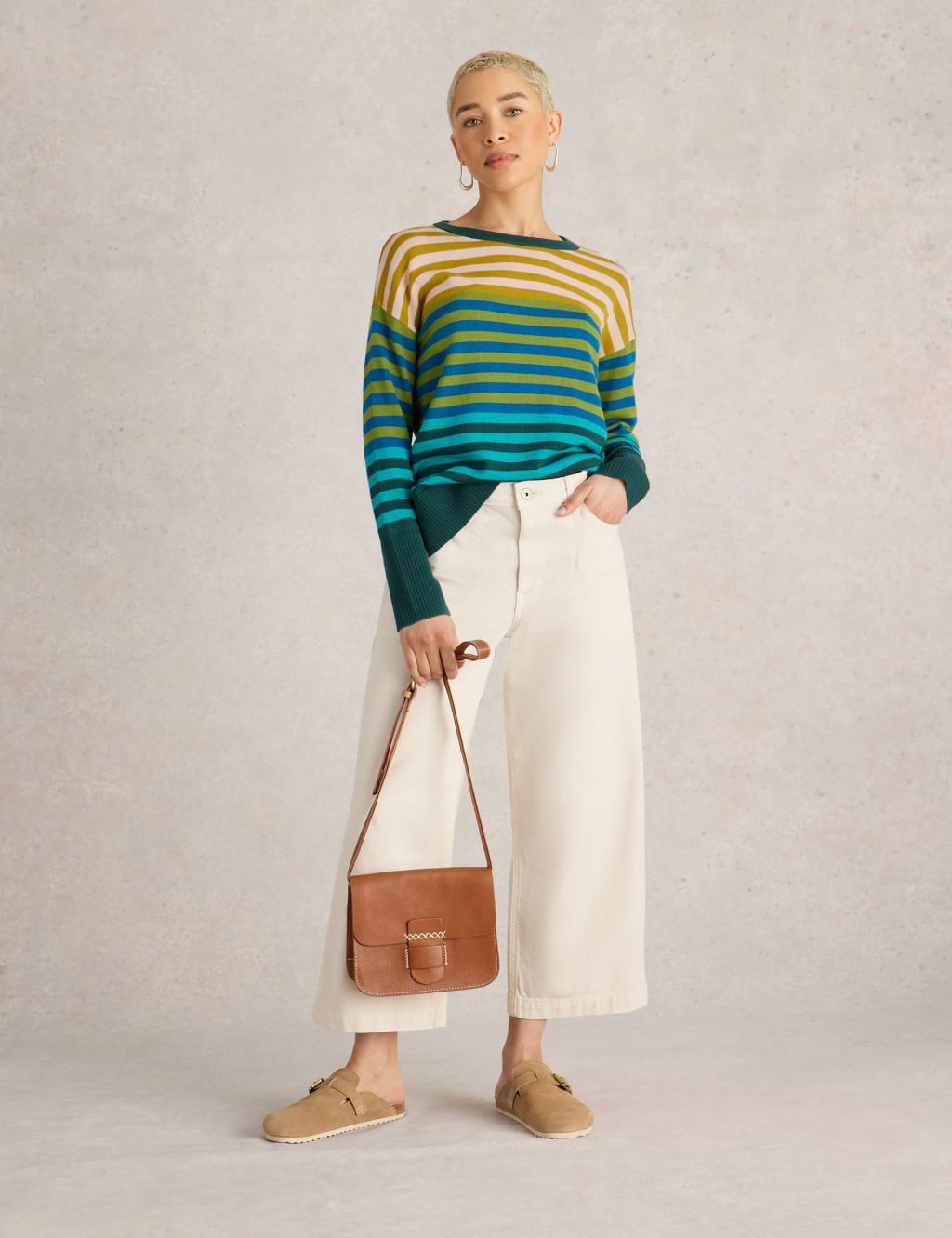 Cotton Rich Striped Jumper