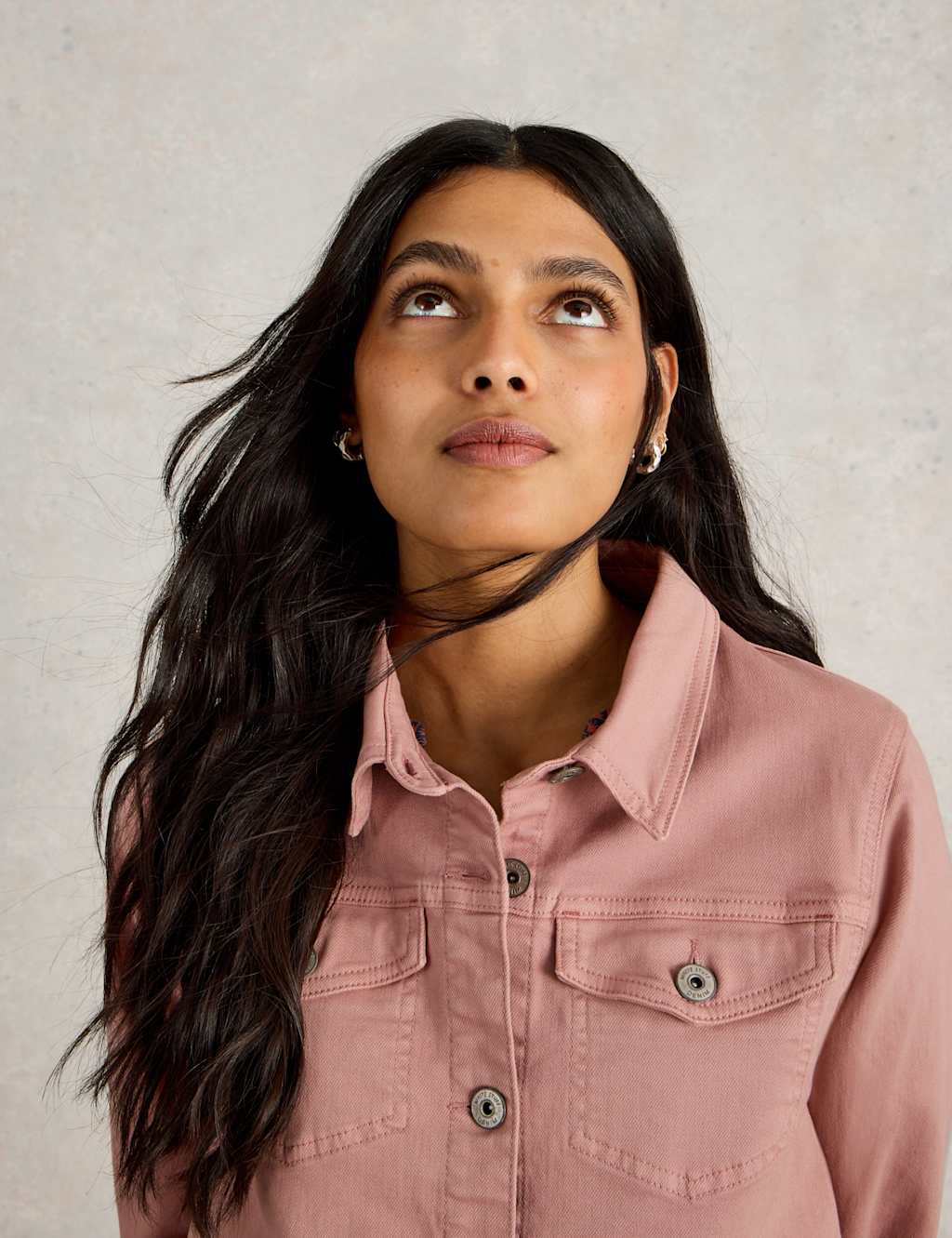 Cotton Rich Denim Jacket