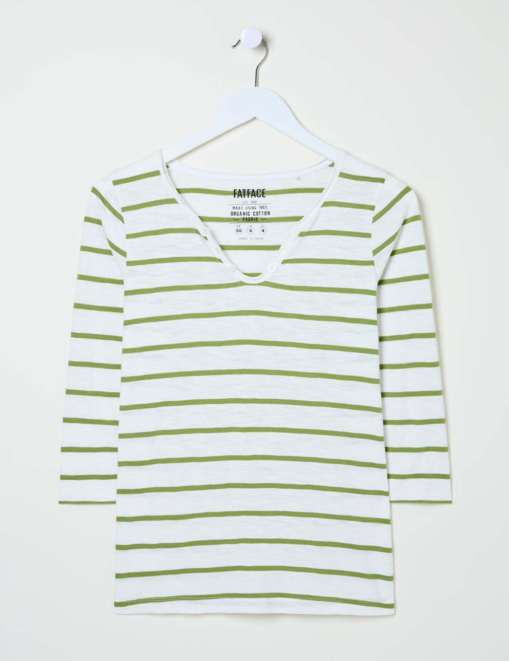 Pure Cotton Striped T-Shirt