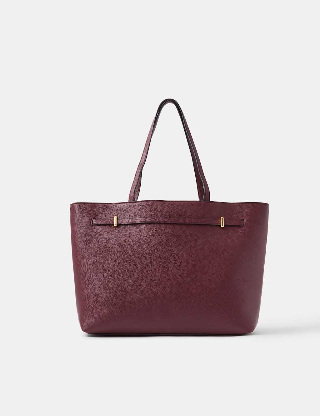 Accessorize Women's Laptop Tote Bag - Burgundy - Available at M&S