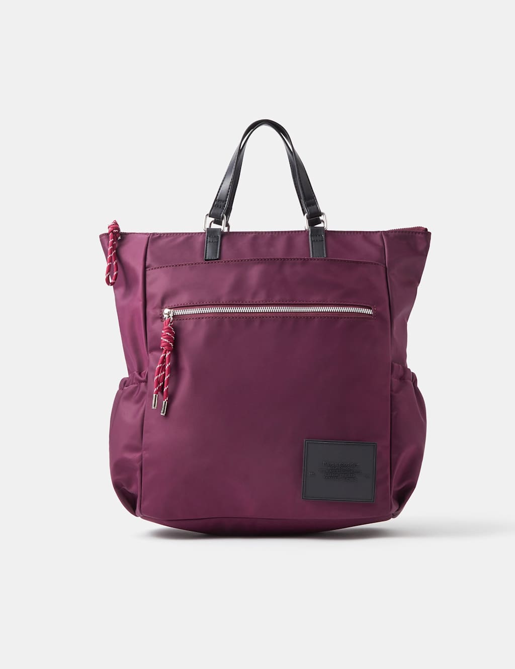 Accessorize Women's Nylon Handle Backpack - Berry - Available at M&S