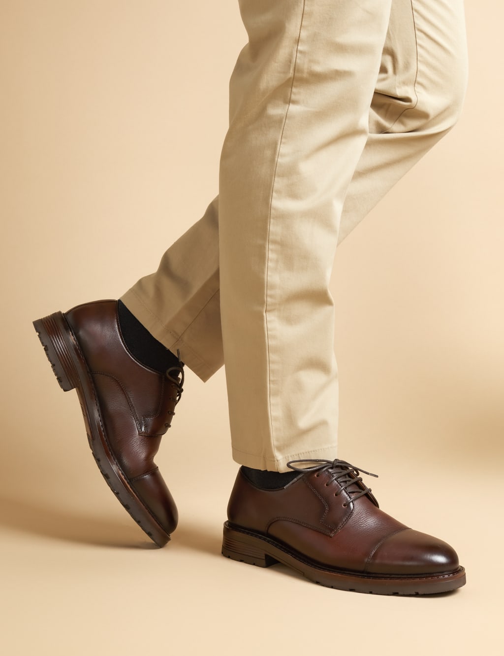 Leather Derby Shoes