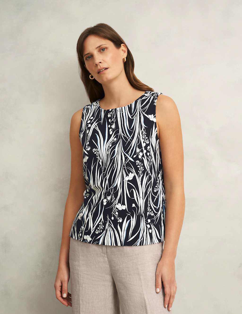 Pure Cotton Floral Blouse