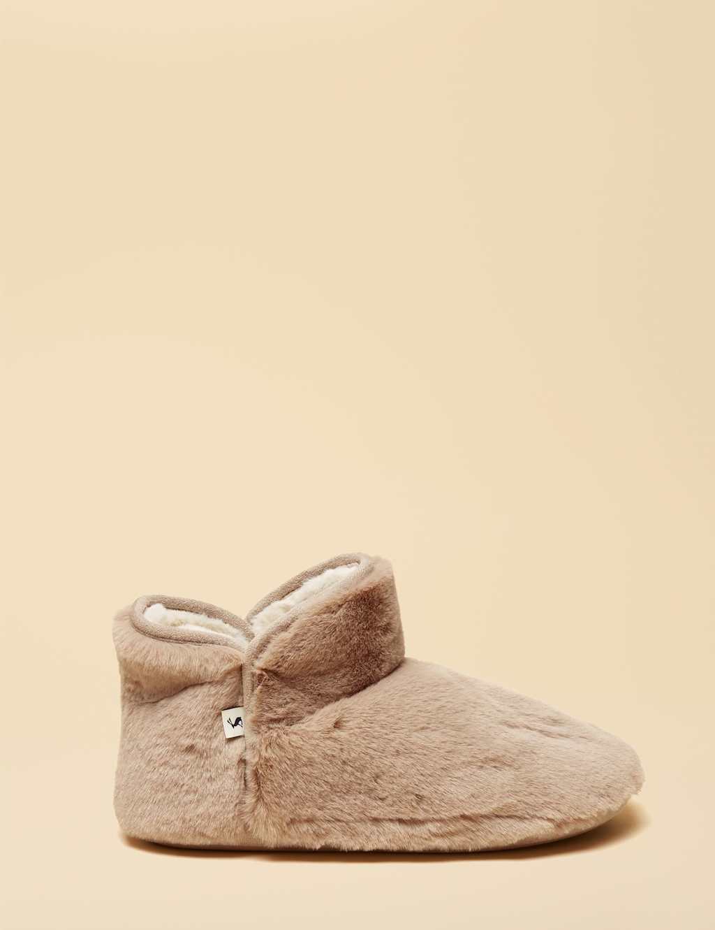 Joules Slipper Boots Brown