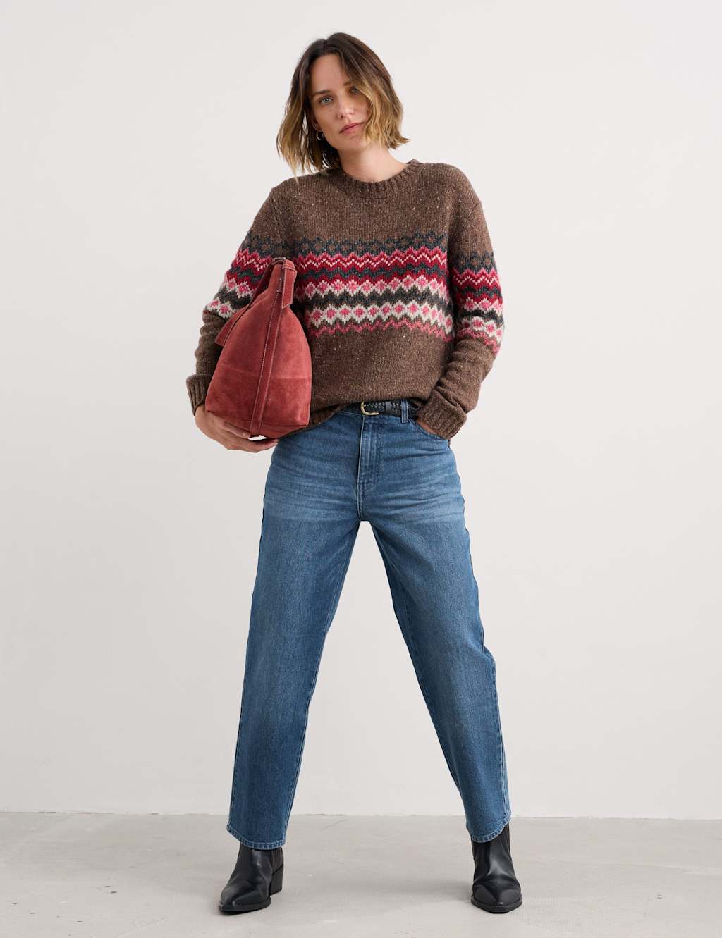Seasalt Cornwall Women's Golden Light Jumper - 18 - Brown Mix, Brown Mix