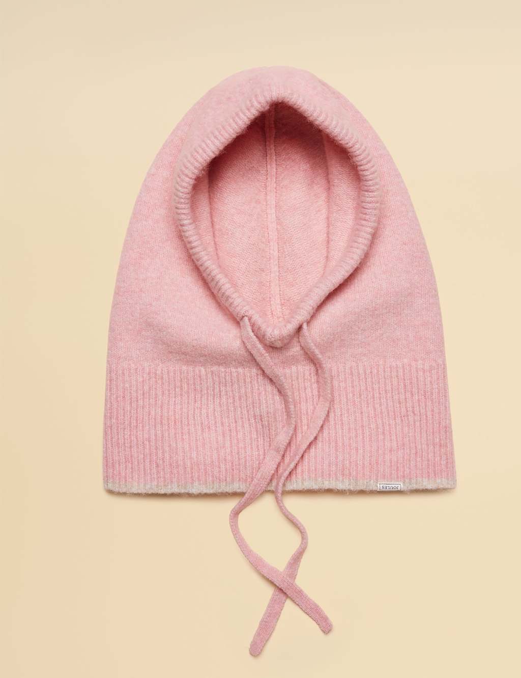 Joules Knitted Balaclava Hat Pink