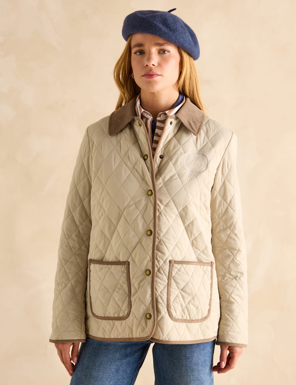 Showerproof Quilted Coat