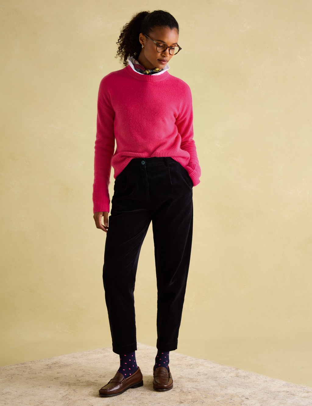 Pure Cashmere Crew Neck Jumper