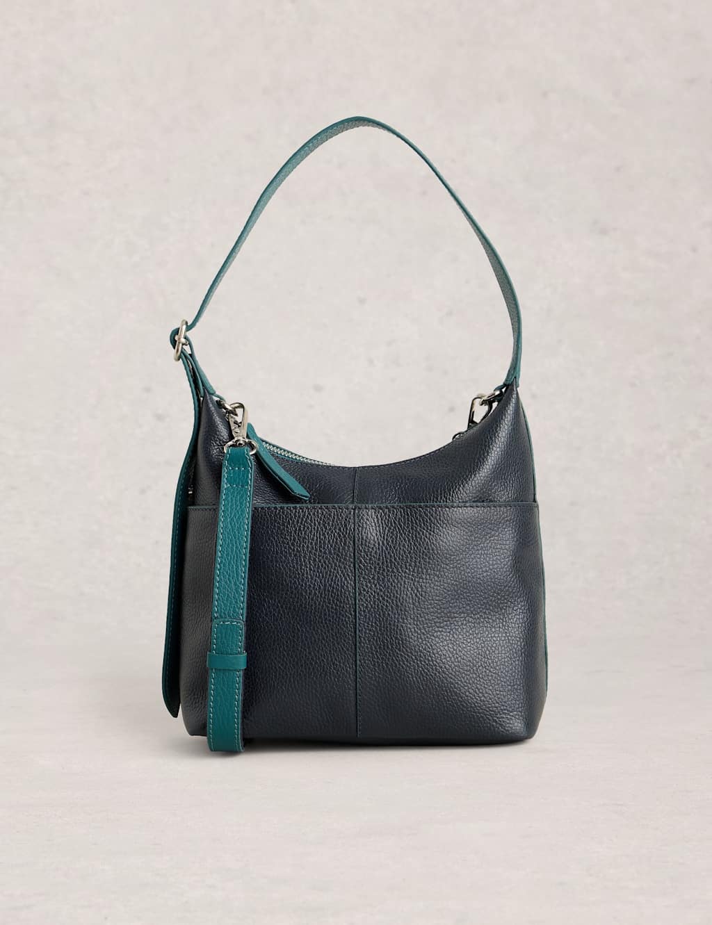 White Stuff Women's Leather Mini Cross Body Bag - Navy - Available at M&S