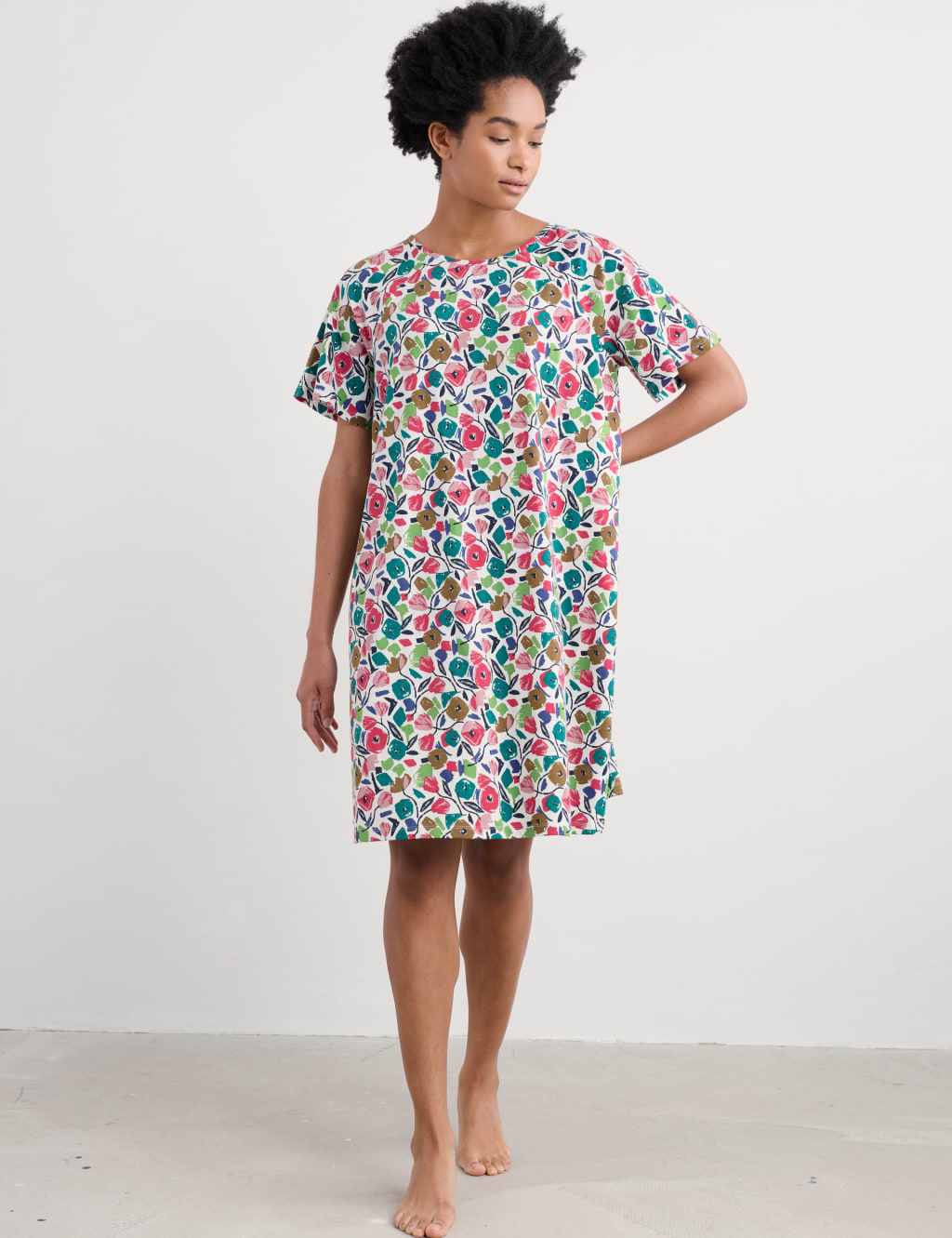 Cotton Rich Floral Nightdress
