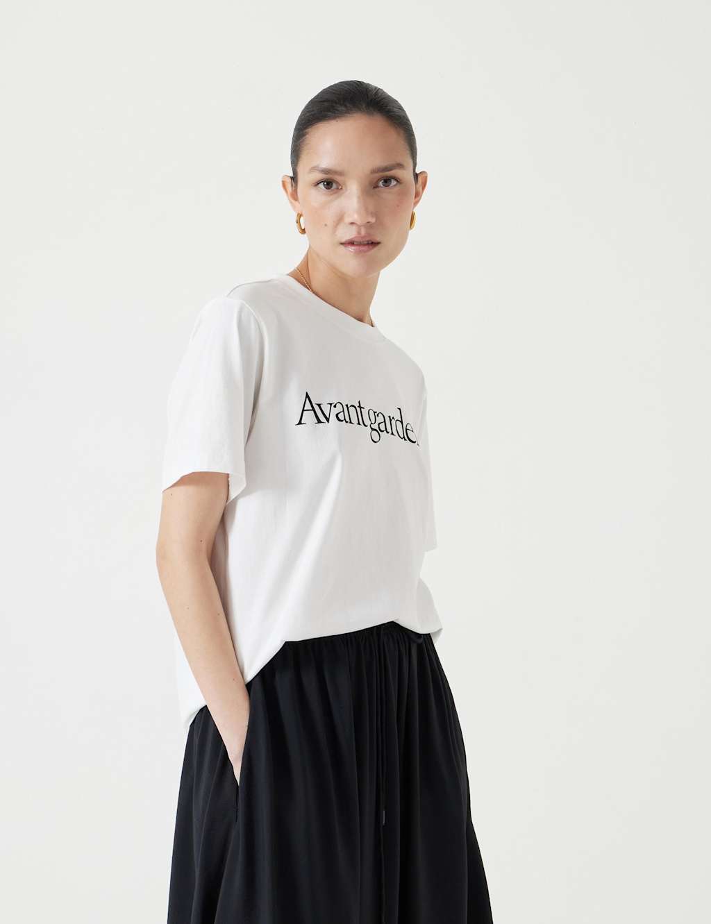 Pure Cotton Avant Gardener Slogan T-Shirt