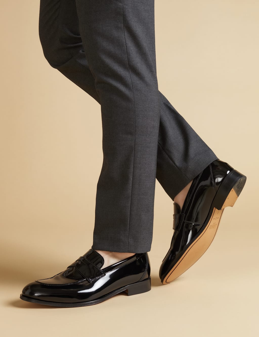 Leather Slip-On Loafers