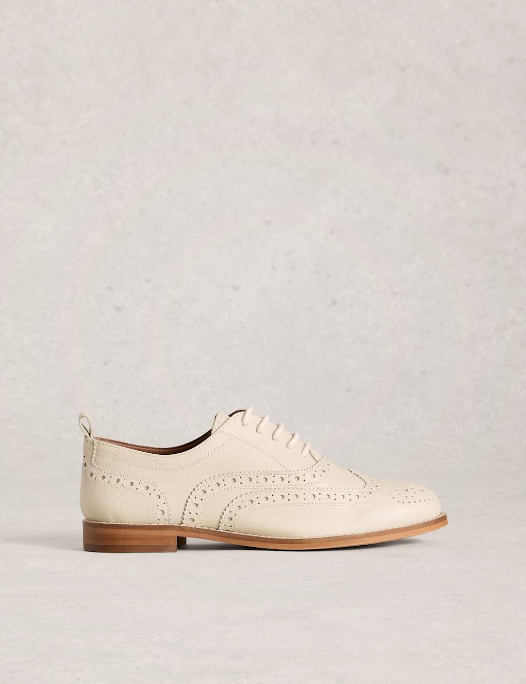 White Stuff Women's Leather Lace Up Brogues - 6½ - Available at M&S