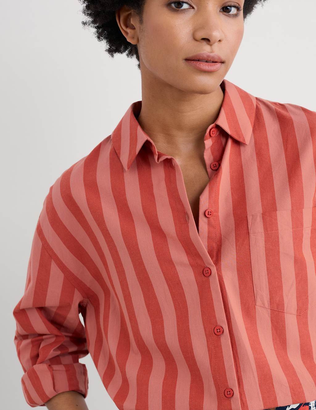 Pure Cotton Striped Shirt