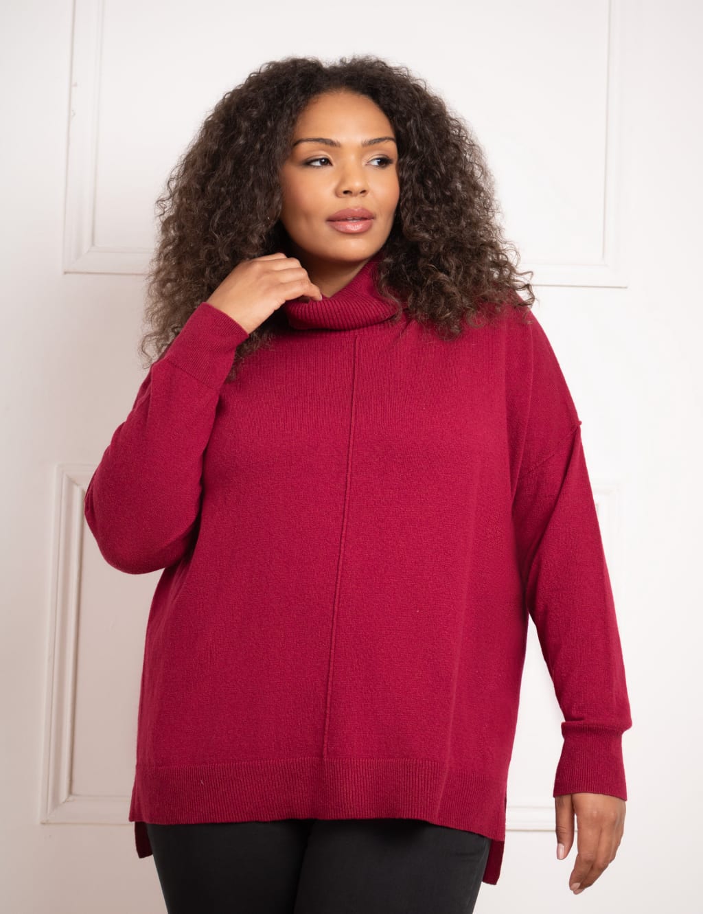 M&s ladies red jumpers clearance