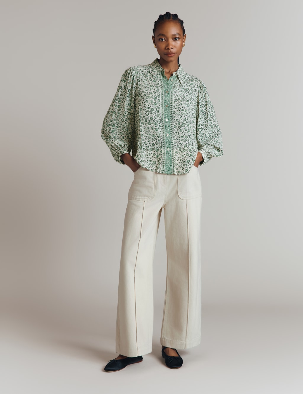 High Waisted Wide Leg Jeans