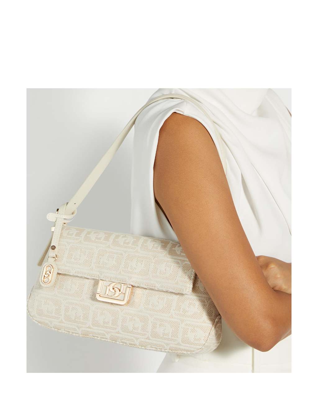 Textured Shoulder Bag