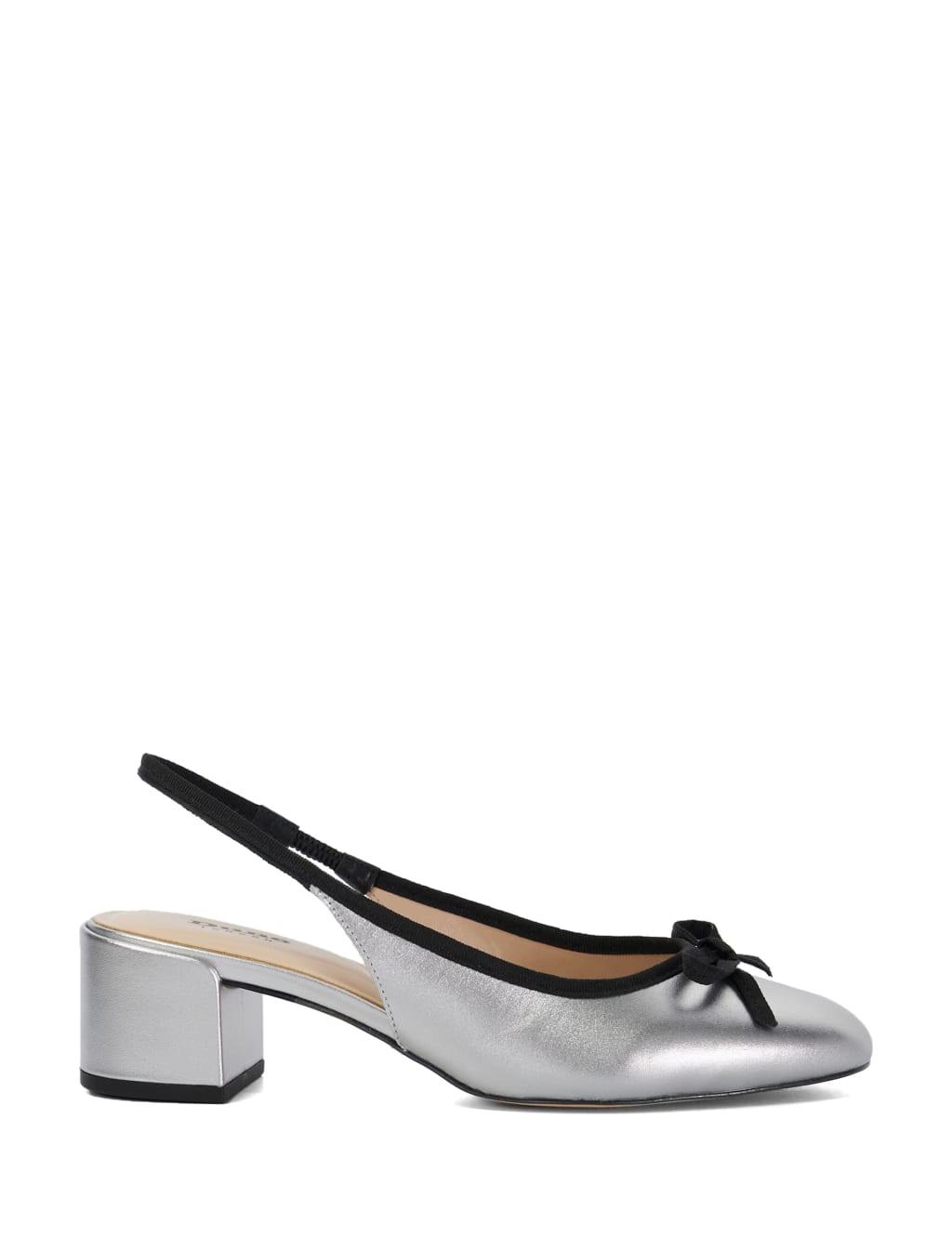 Marks and spencer silver shoes online