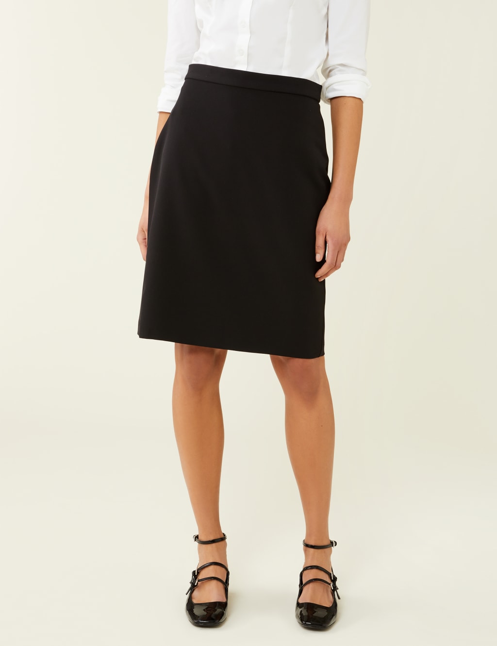 Plus size cream pencil skirt new arrivals