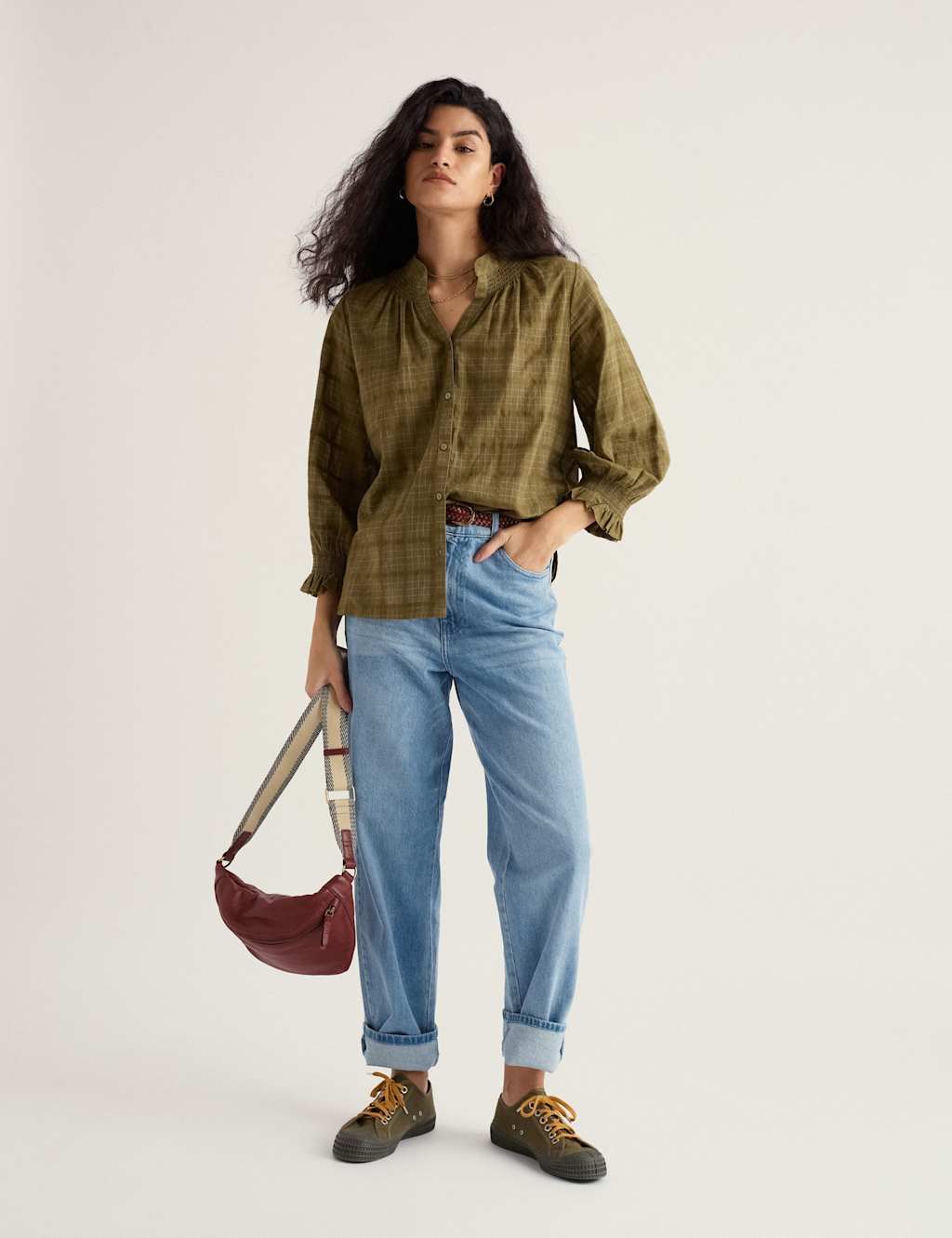 Seasalt Cornwall Women's Cotton Rich Straight Leg Jeans - 16 - Blue - Available at M&S