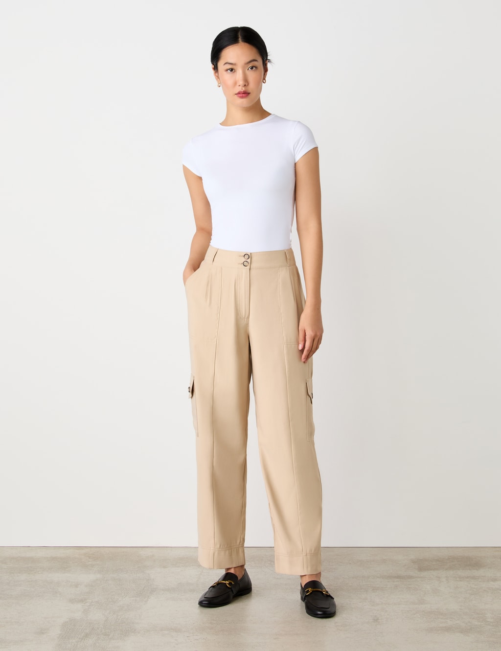 Cargo Seam Detail Trousers