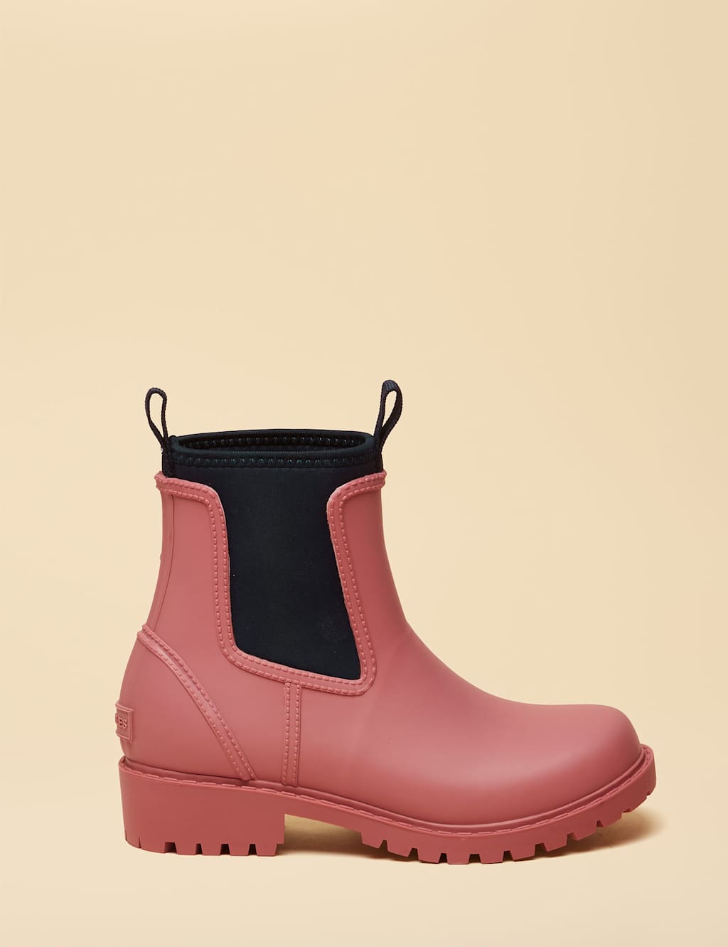 Joules Women's Short Wellies - 6 - Pink Mix - Available at M&S