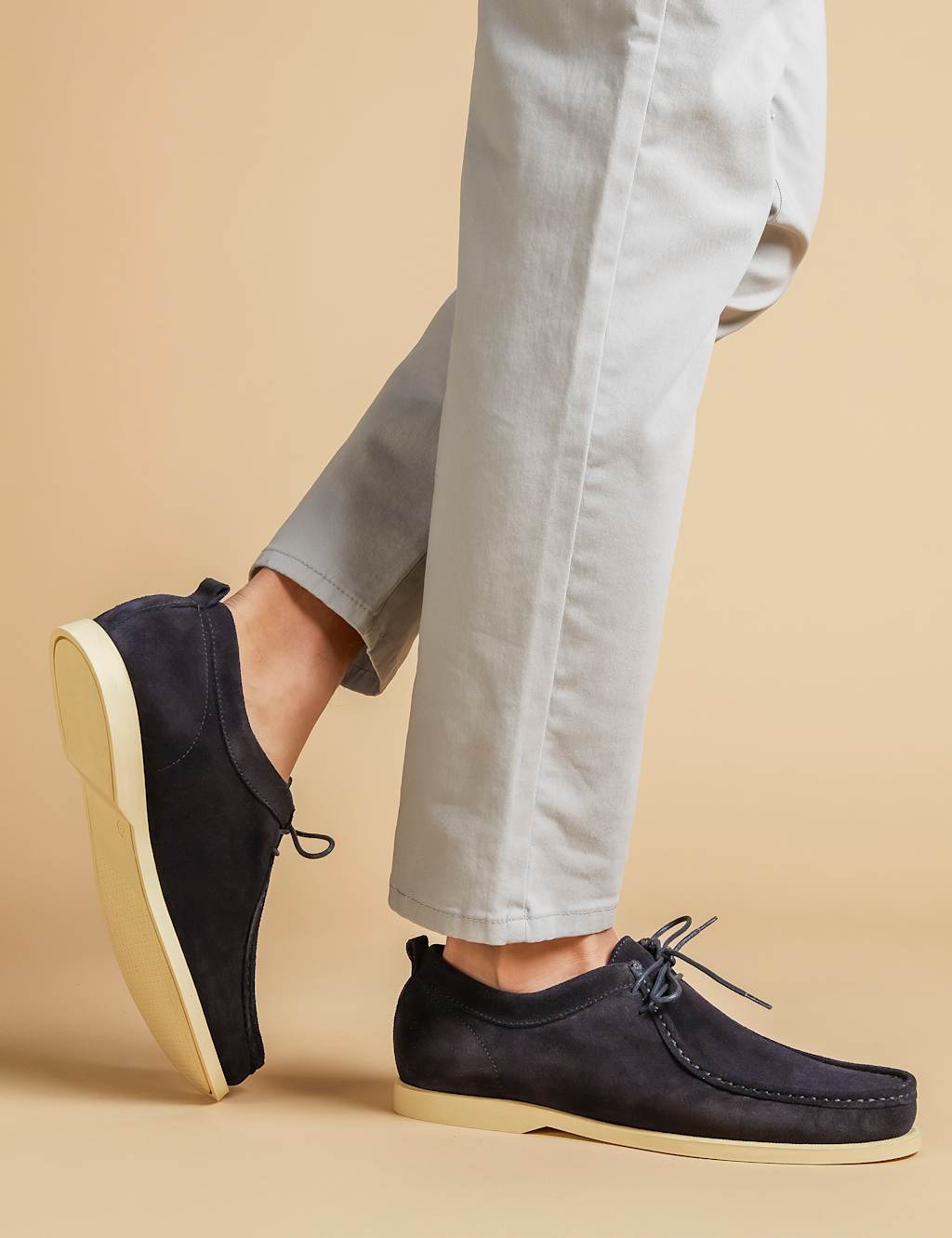Suede Slip-On Moccasins