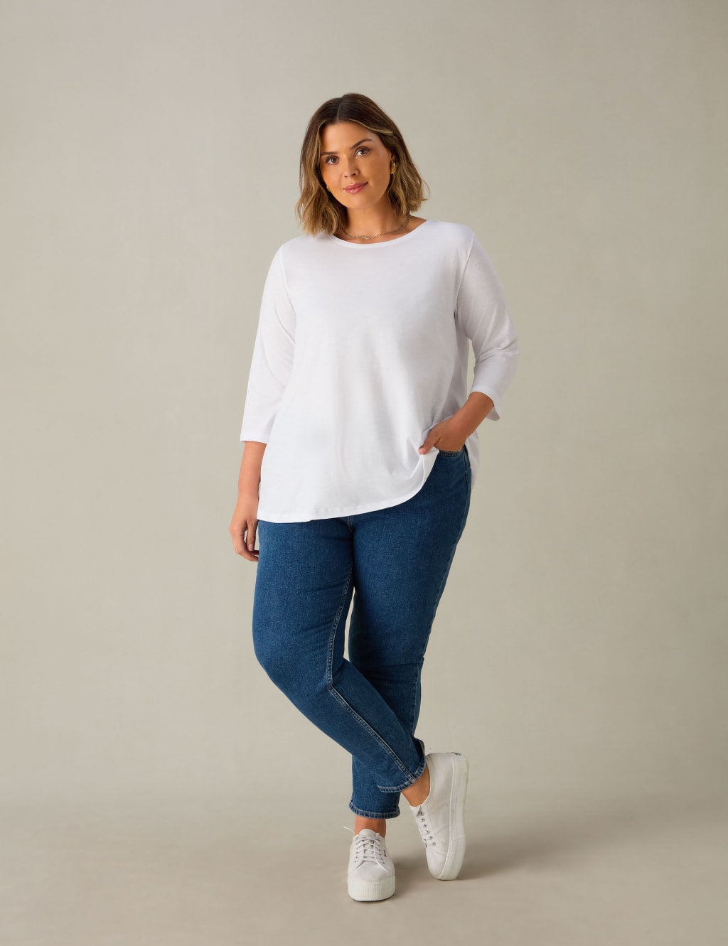 Pure Cotton Swing Tunic Top