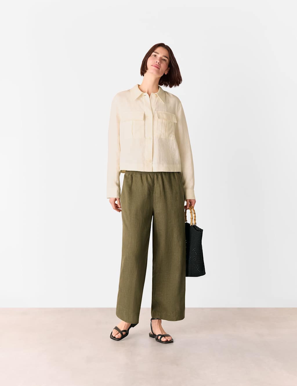 Pure Linen Lightweight Jacket