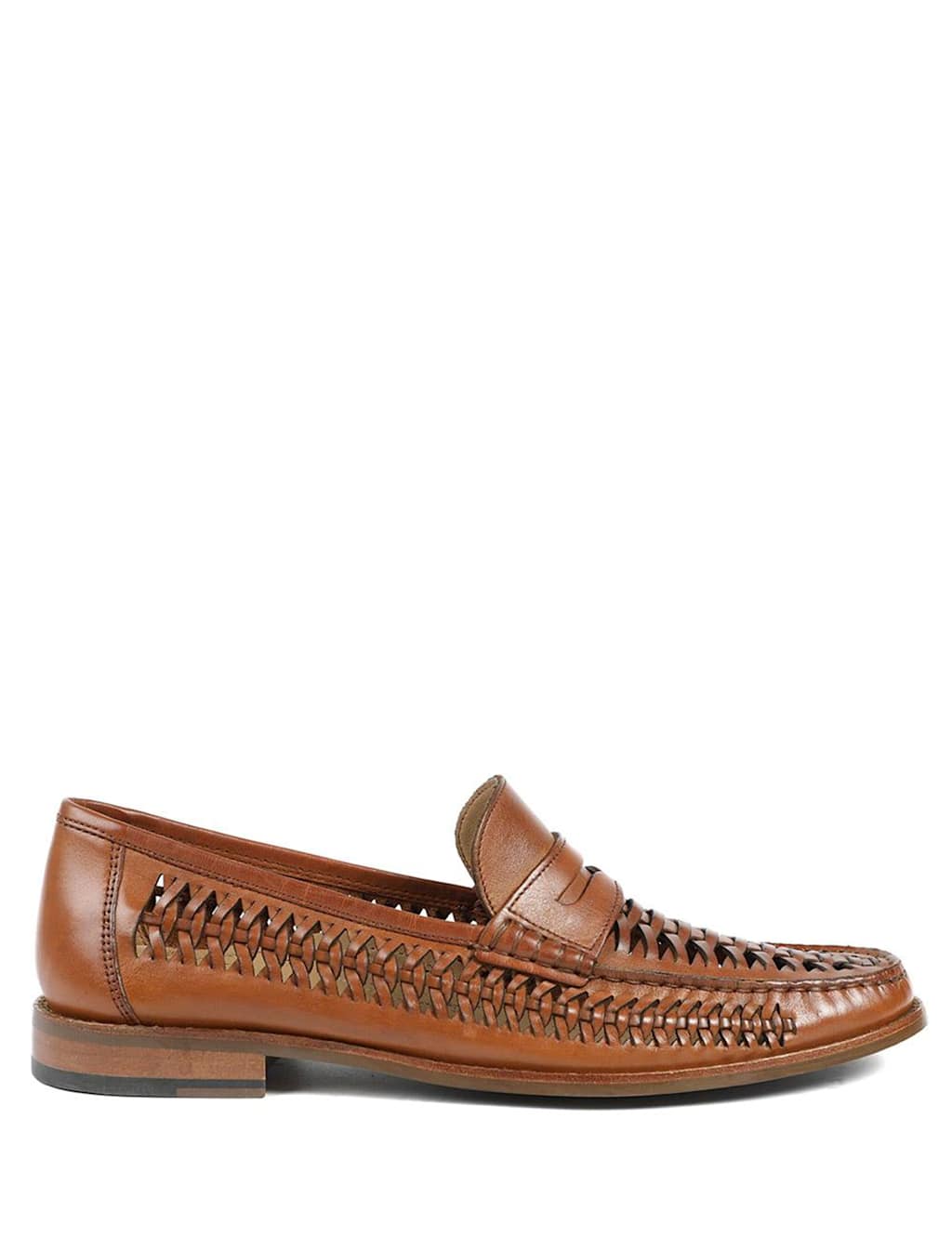 Jones Bootmaker Men's Leather Slip On Loafers - 9 - Tan - Available at M&S