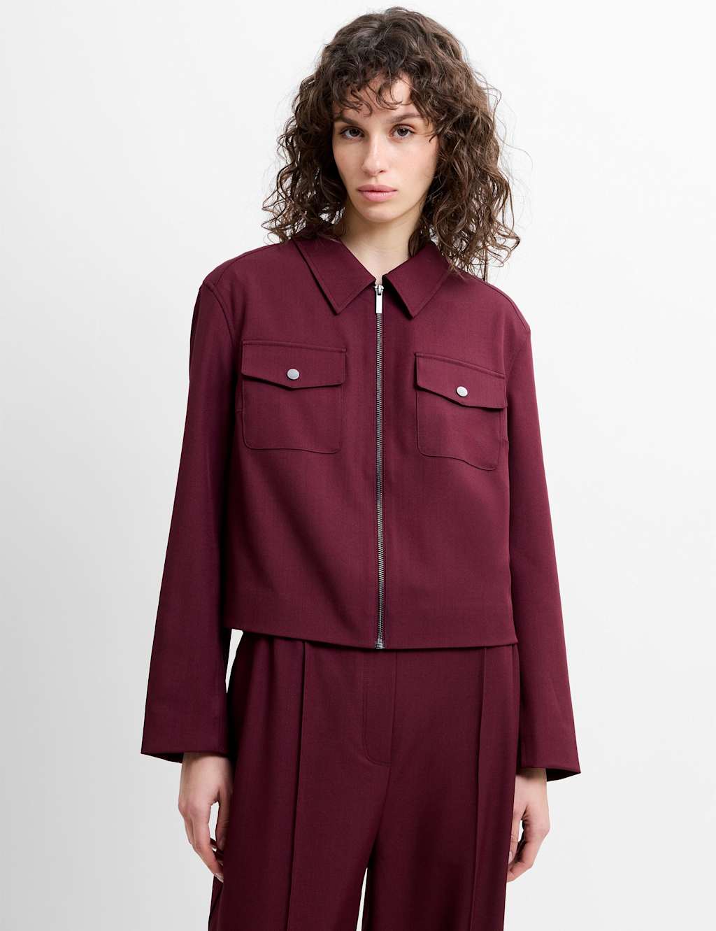French Connection Women's Lightweight Collared jacket - Extra Small - Available at M&S