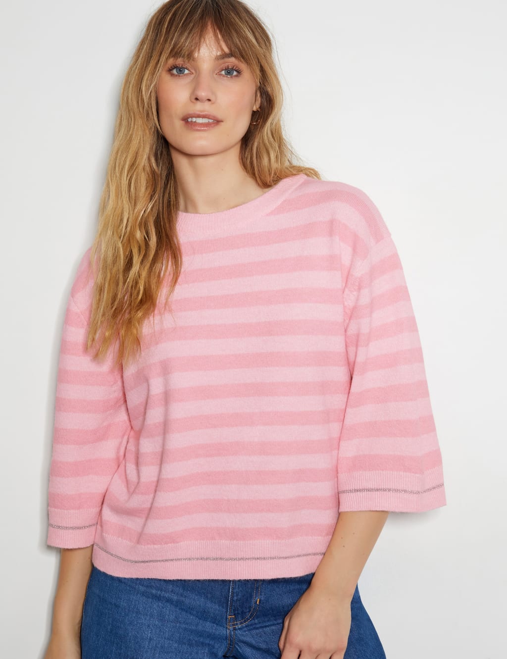 Striped Crew Neck Jumper
