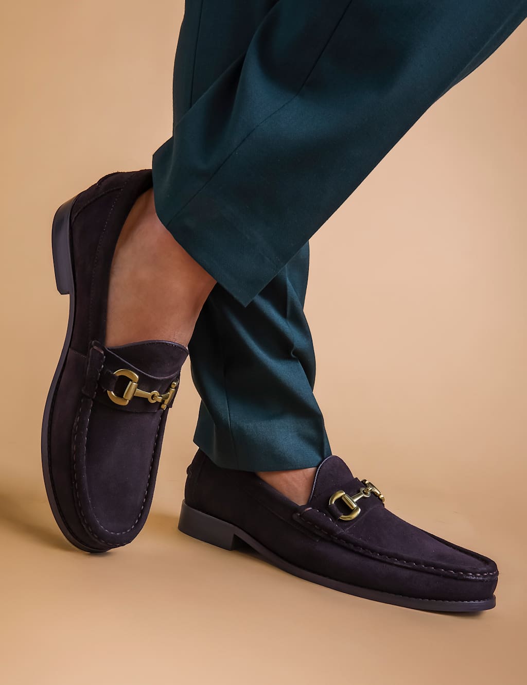 Leather Slip-On Loafers