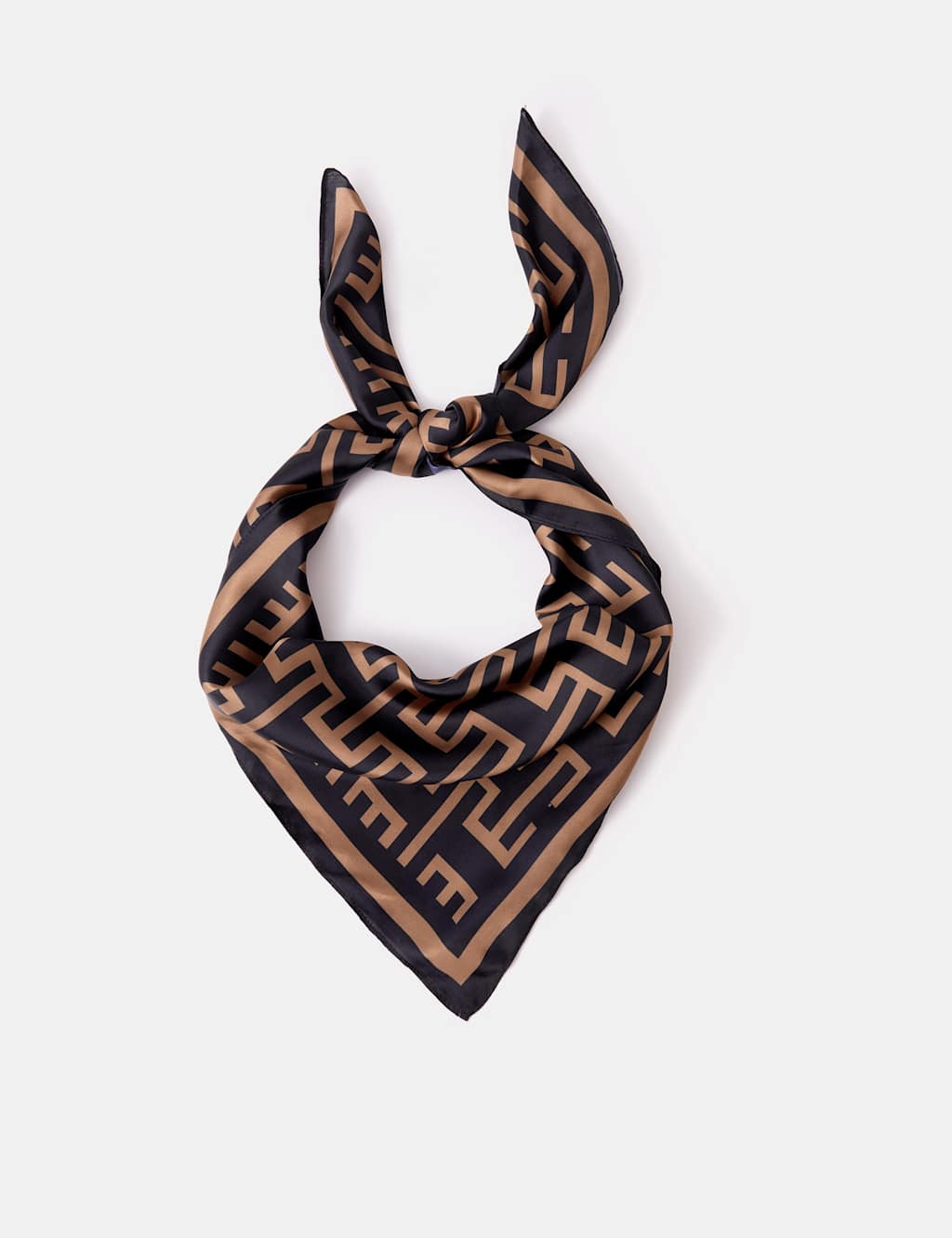 Accessorize Women's Satin Geometric Print Square Scarf - Multi - Available at M&S