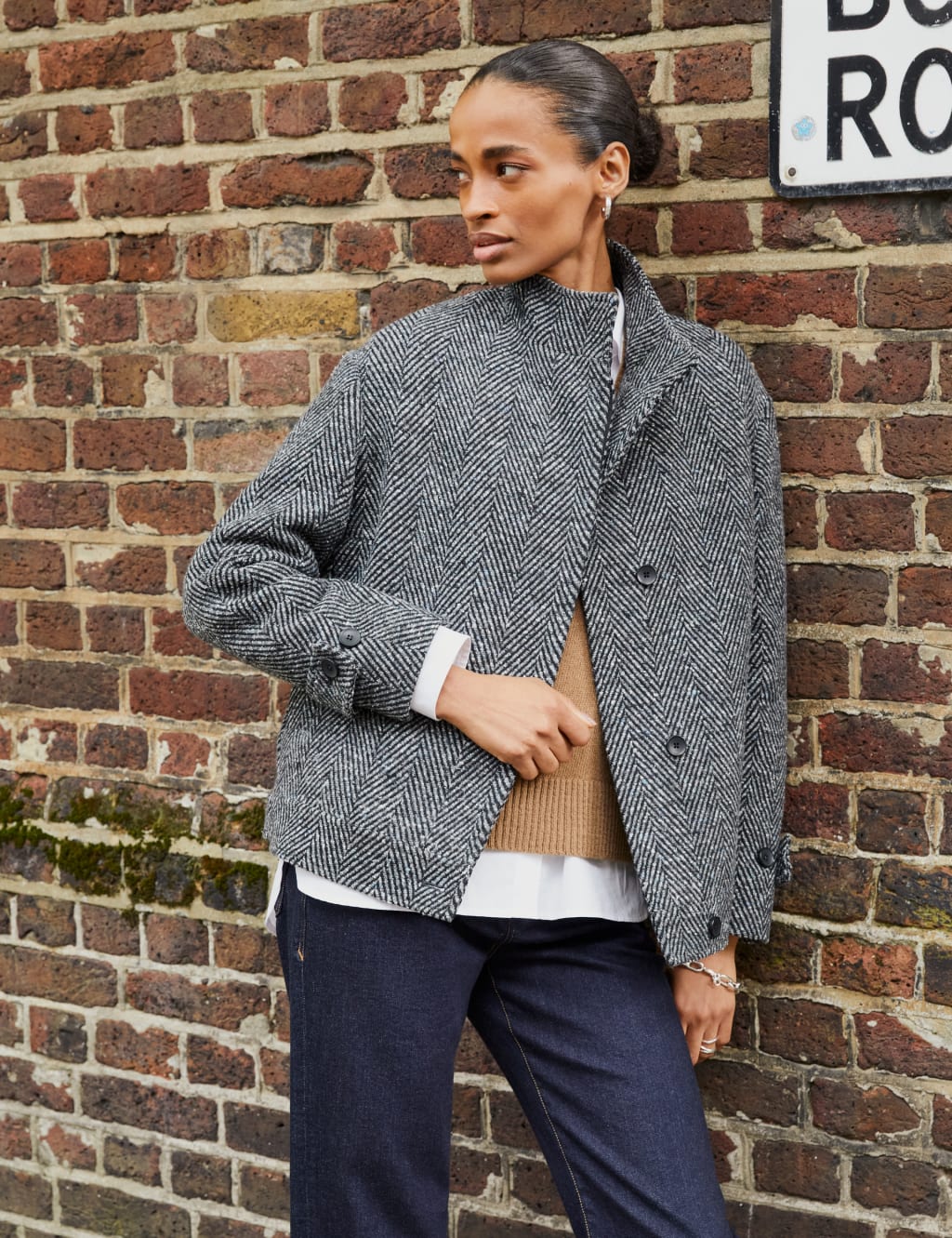 Women s Wool Coats Jackets at M S