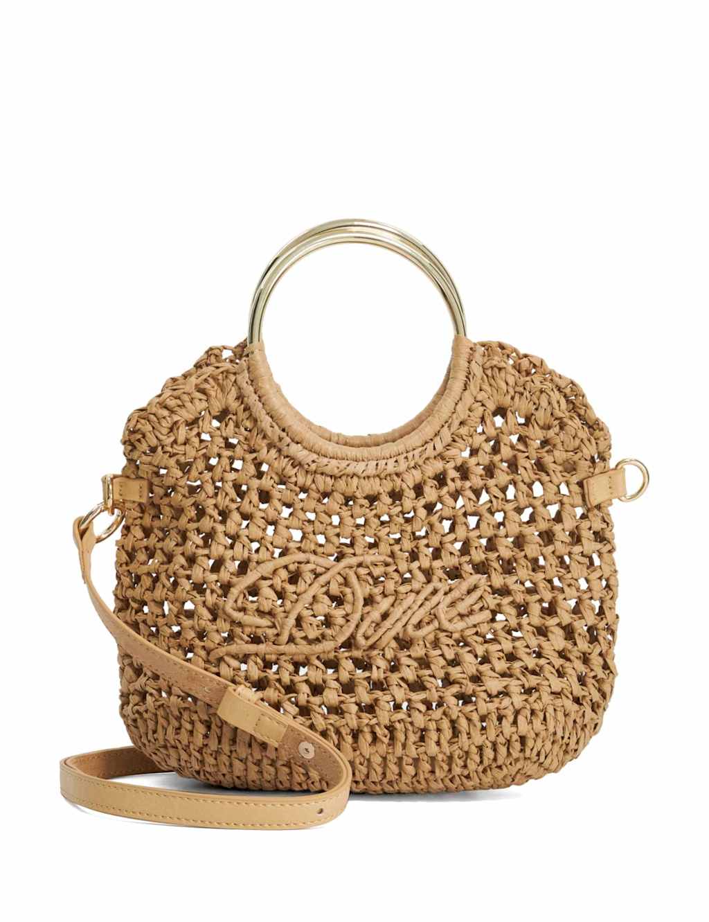 Dune London Women's Raffia Grab Bag - Natural - Available at M&S