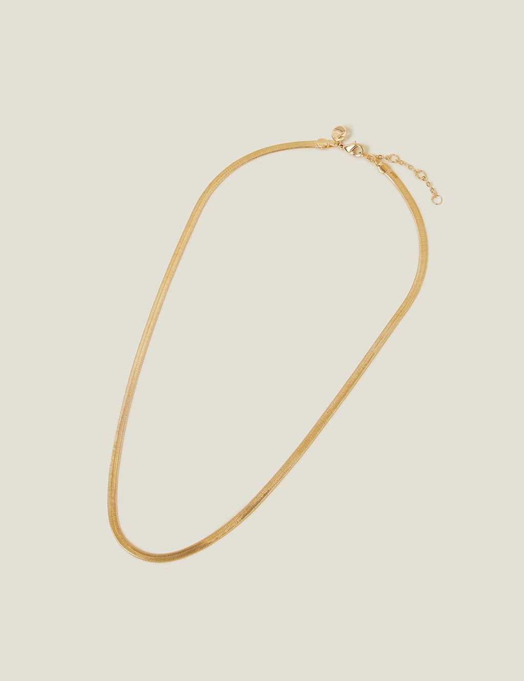 ACCESSORIZE 14ct Gold Plated Chain Necklace Gold