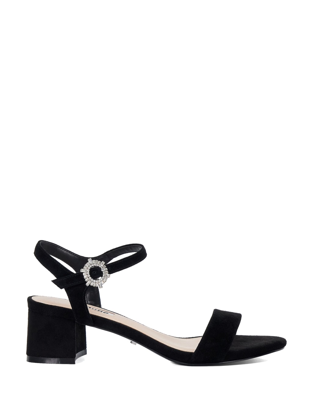 Suede Ankle Strap Block Heel Sandals Dune London M S