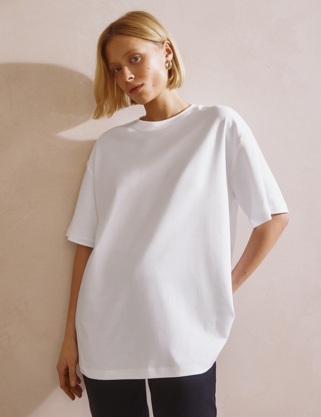 Pure Cotton Oversized T-Shirt