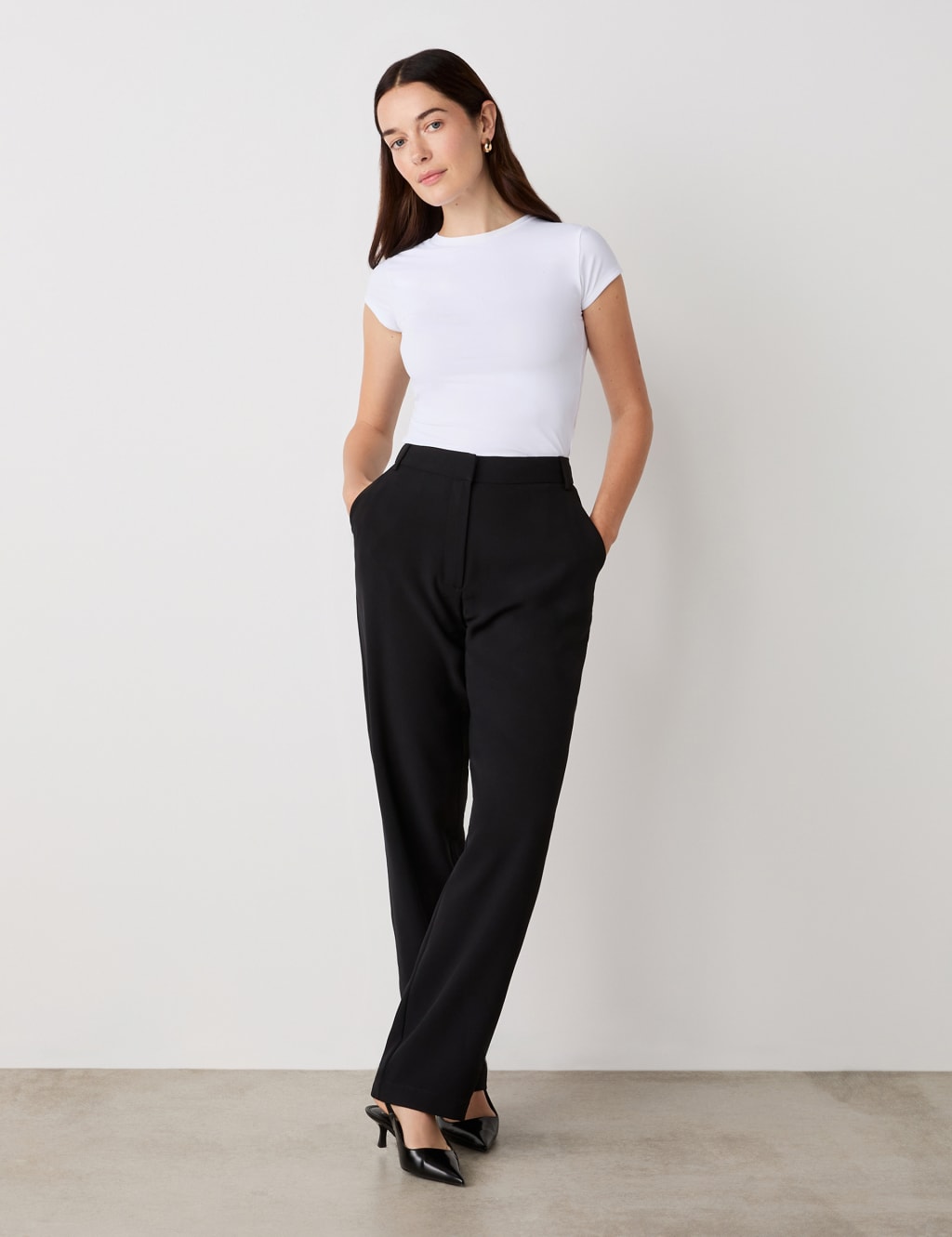 Straight Leg Trousers
